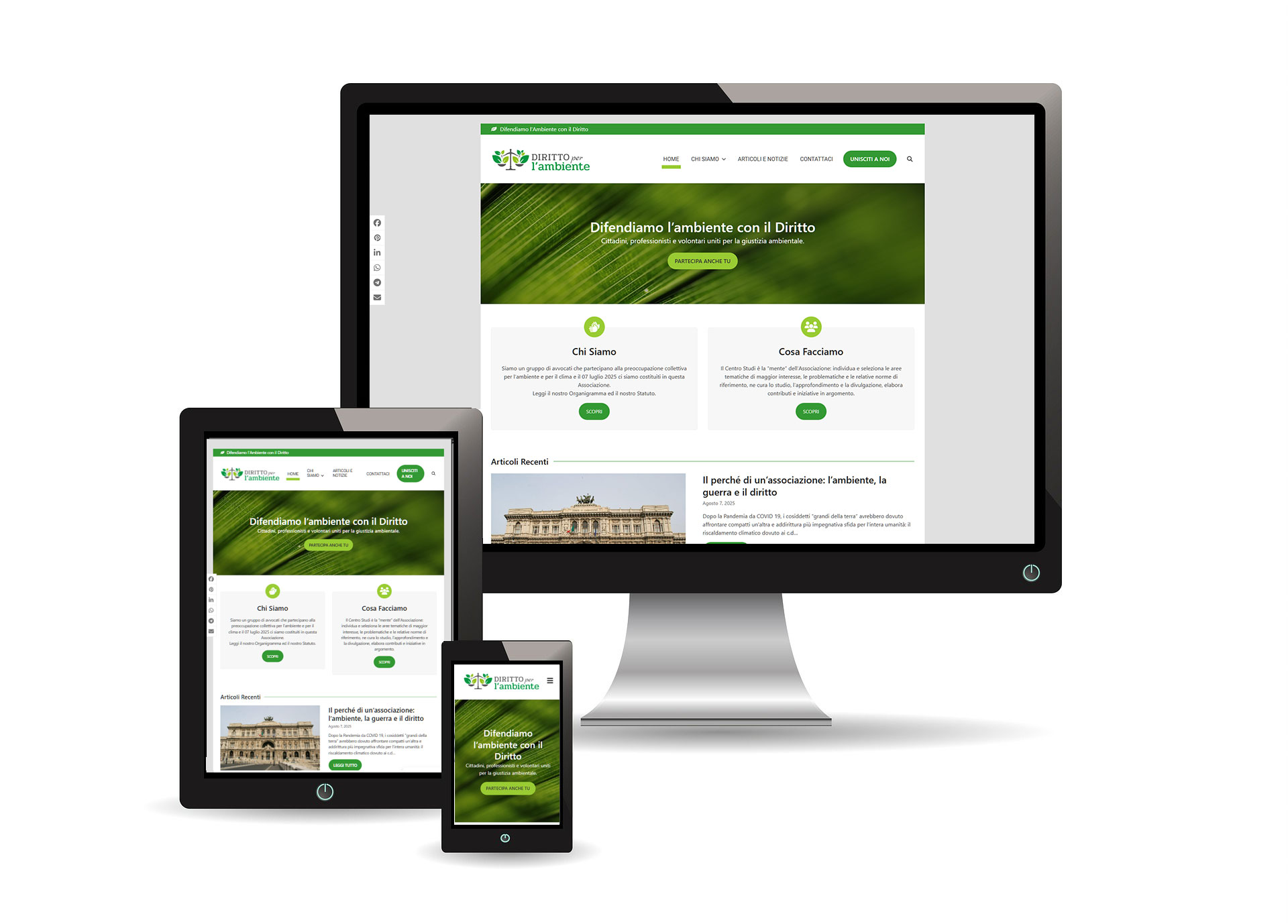 Diritto per l'ambiente | Sito web